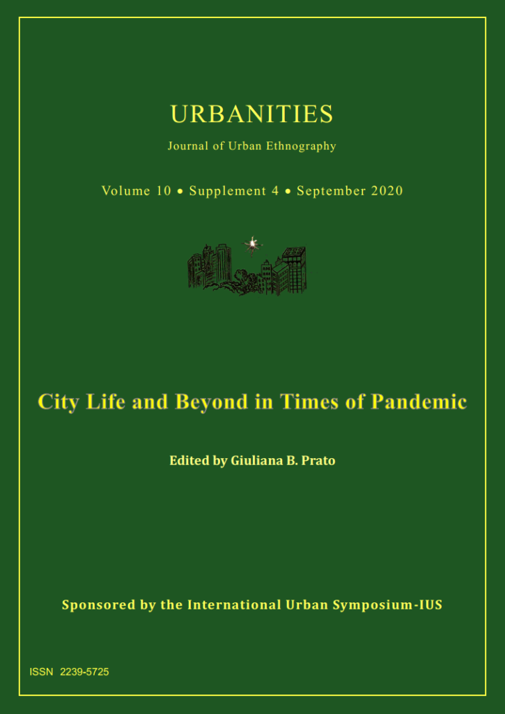 Urbanities Suppl 4 - Sept 2020